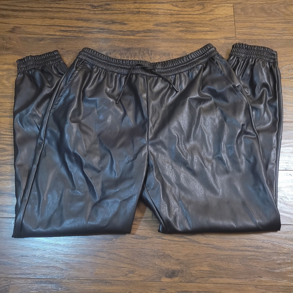 Fashion Nova Pleather Jogger